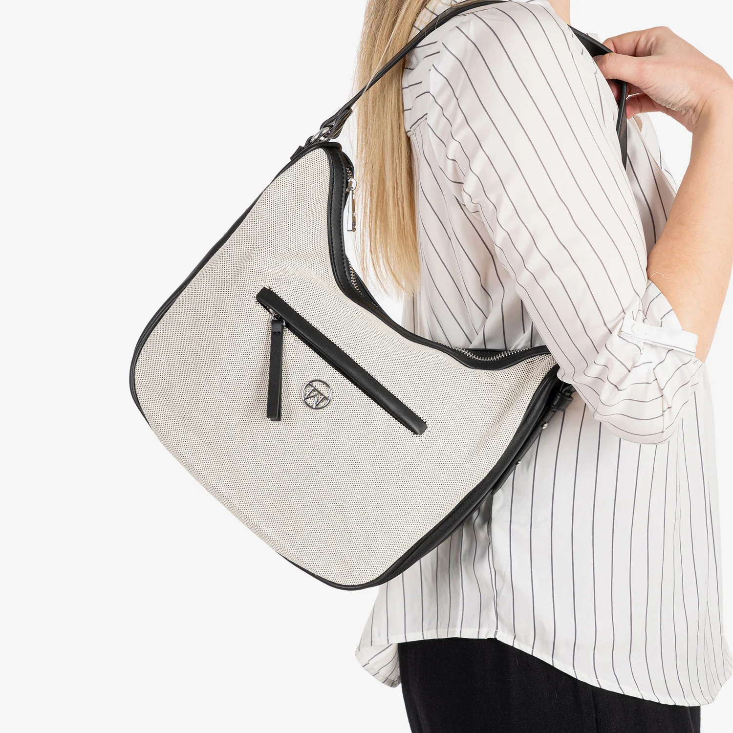 Bolso de Hombro Matties Dalias Negro - Imagen 3