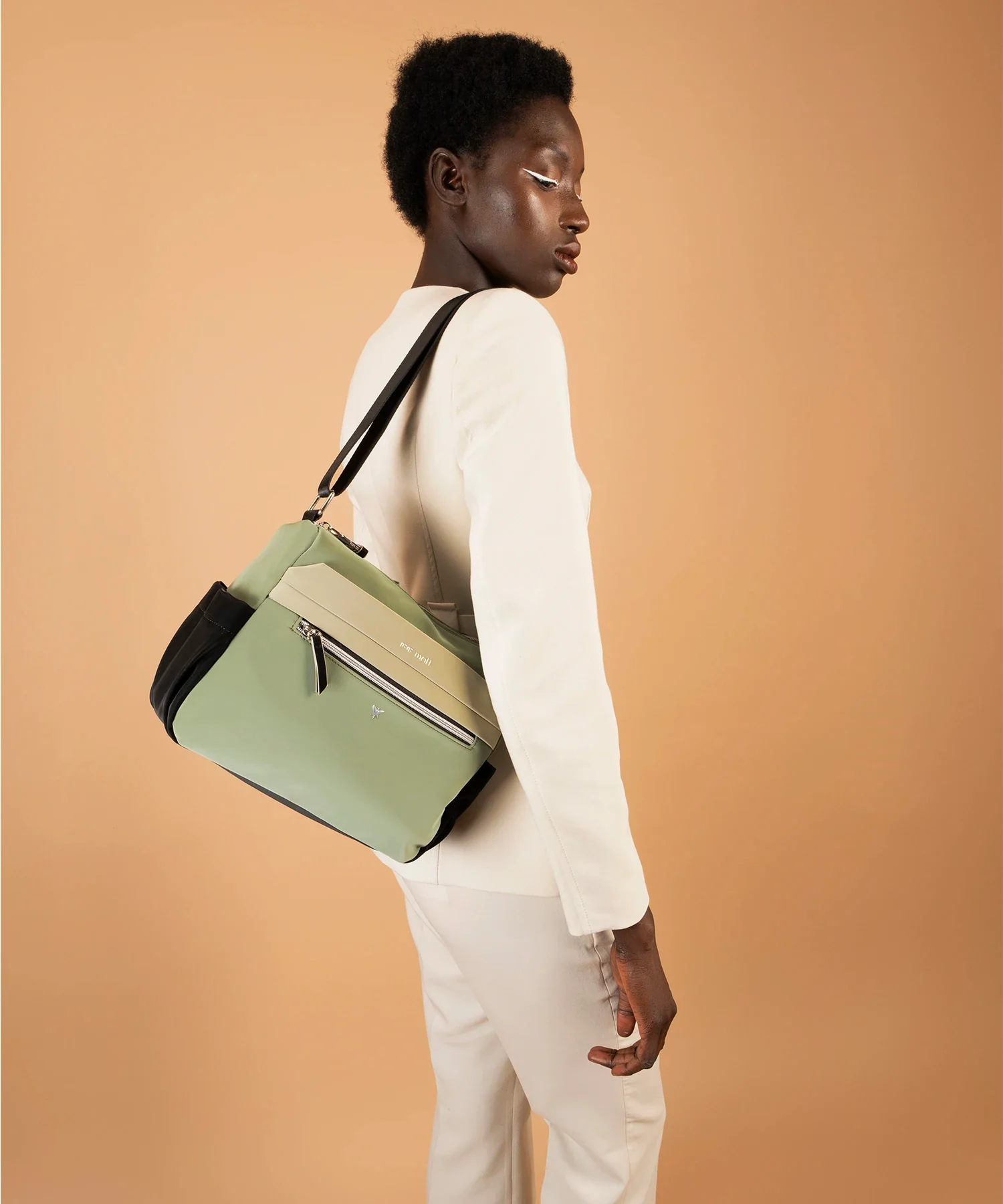 Bandolera Pepe Moll Veronica Tri-Green - Imagen 3