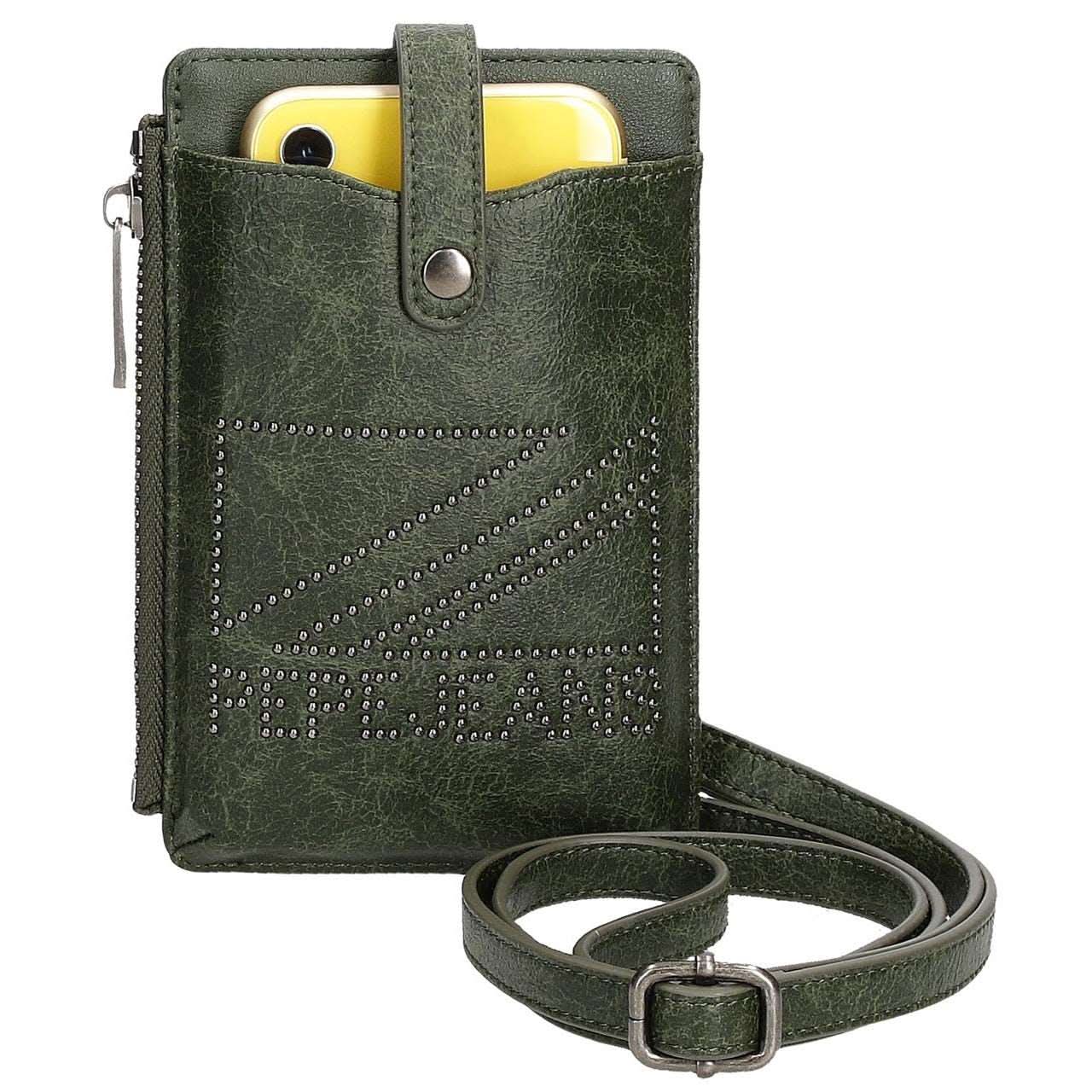 Bandolera porta móvil Pepe Jeans Donna Verde Oliva - Imagen 5