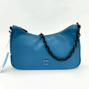 Bolso Bandolera y de hombro Don Algodón Elena Azul
