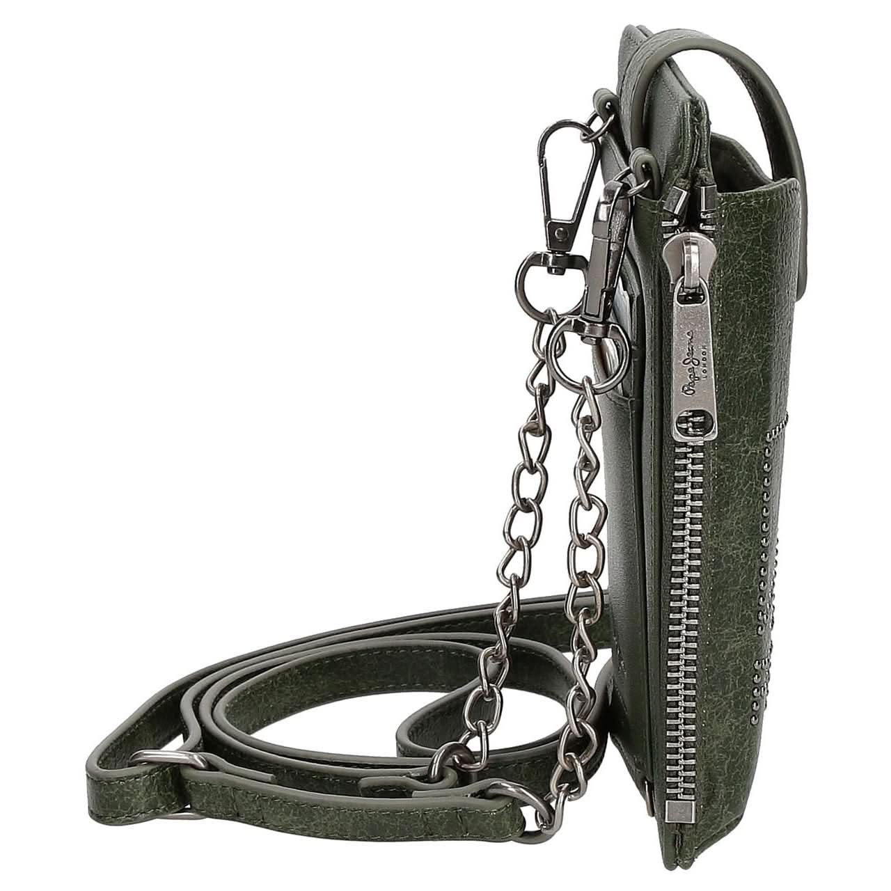 Bandolera porta móvil Pepe Jeans Donna Verde Oliva - Imagen 3