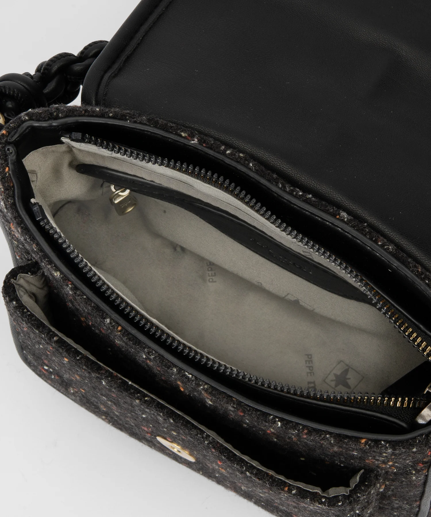 Bolso de mano Bandolera Pepe Moll Lili Negro - Imagen 4