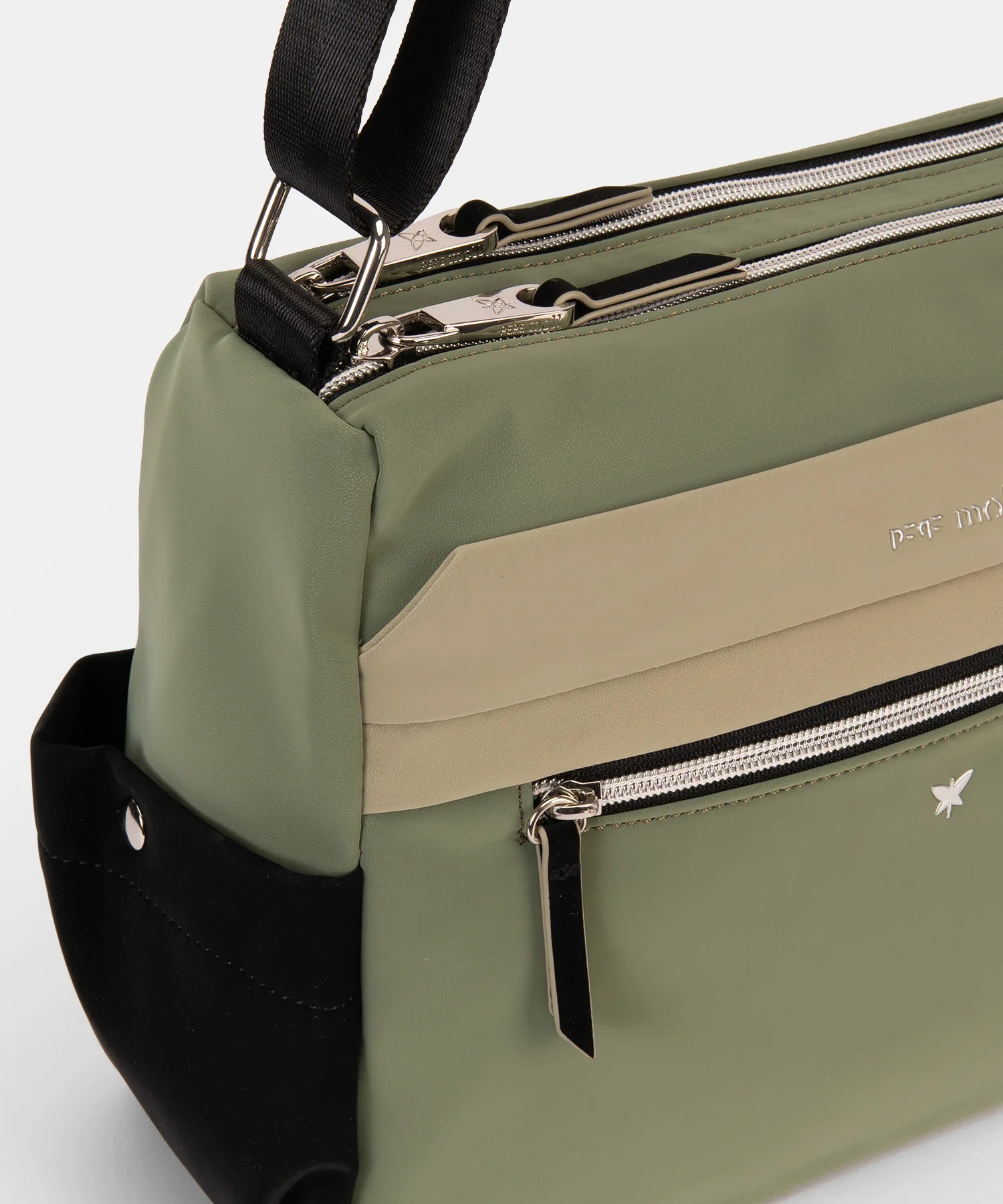 Bandolera Pepe Moll Veronica Tri-Green - Imagen 4