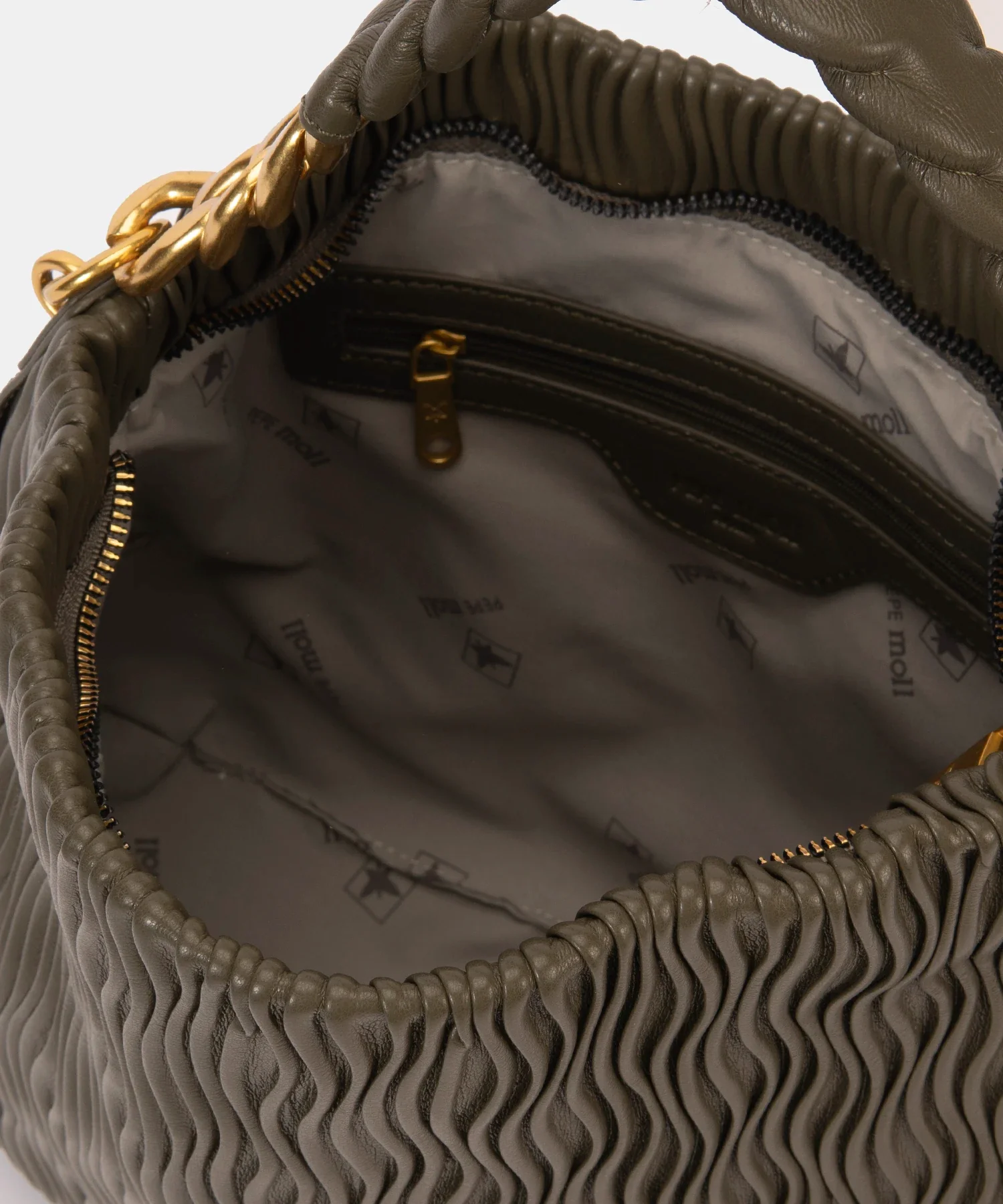 Bolso de Hombro Pepe Moll Amalia Verde - Imagen 5