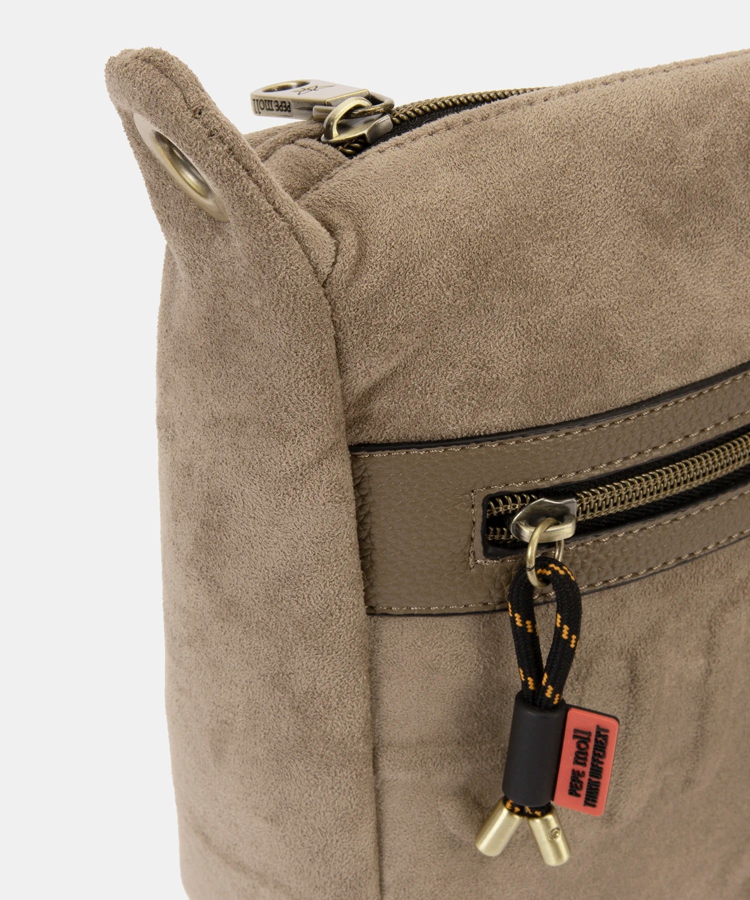 Bolso Bandolera Pepe Moll Cayetana Taupe - Imagen 5