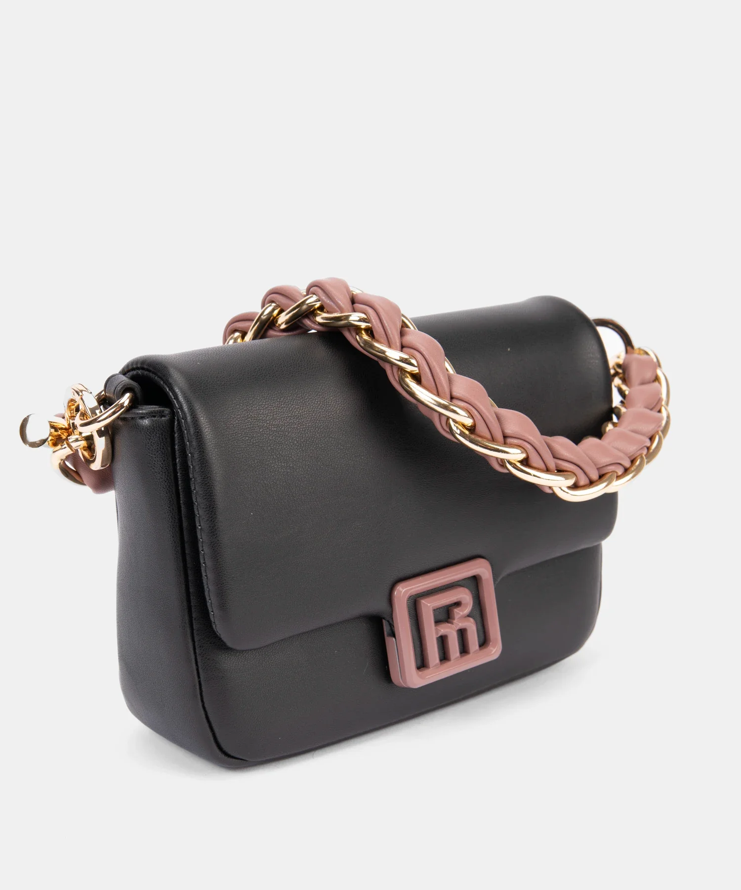 Bolso de Hombro con Bandolera Pepe Moll Clhara Negro - Imagen 3