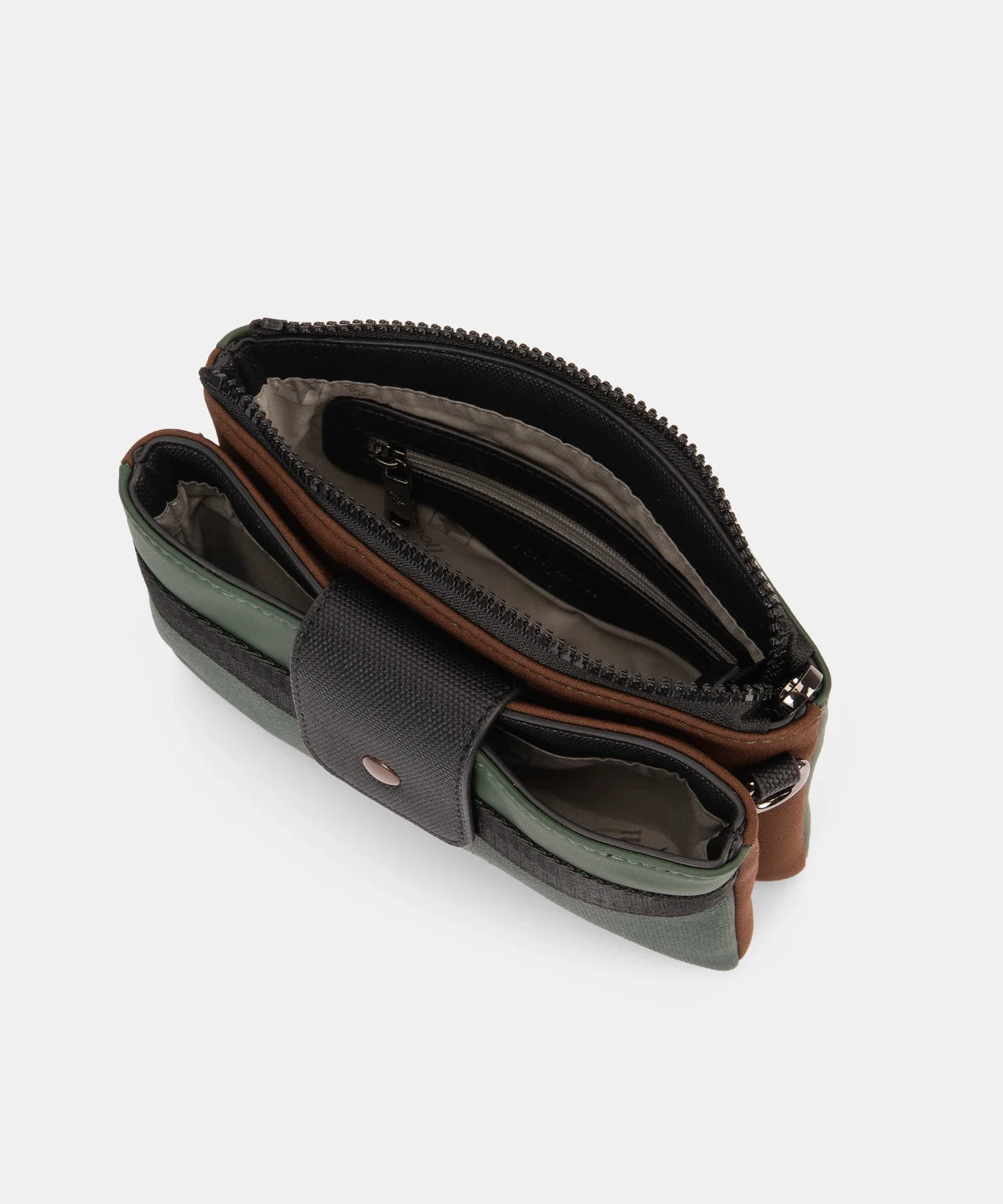 Bandolera pequeña Pepe Moll Sarah Tri-Green - Imagen 3