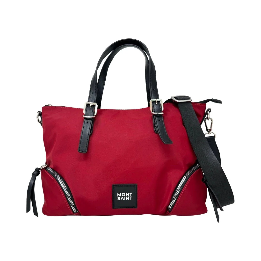 Bolso Shopper con Bandolera Montsaint Scarlet
