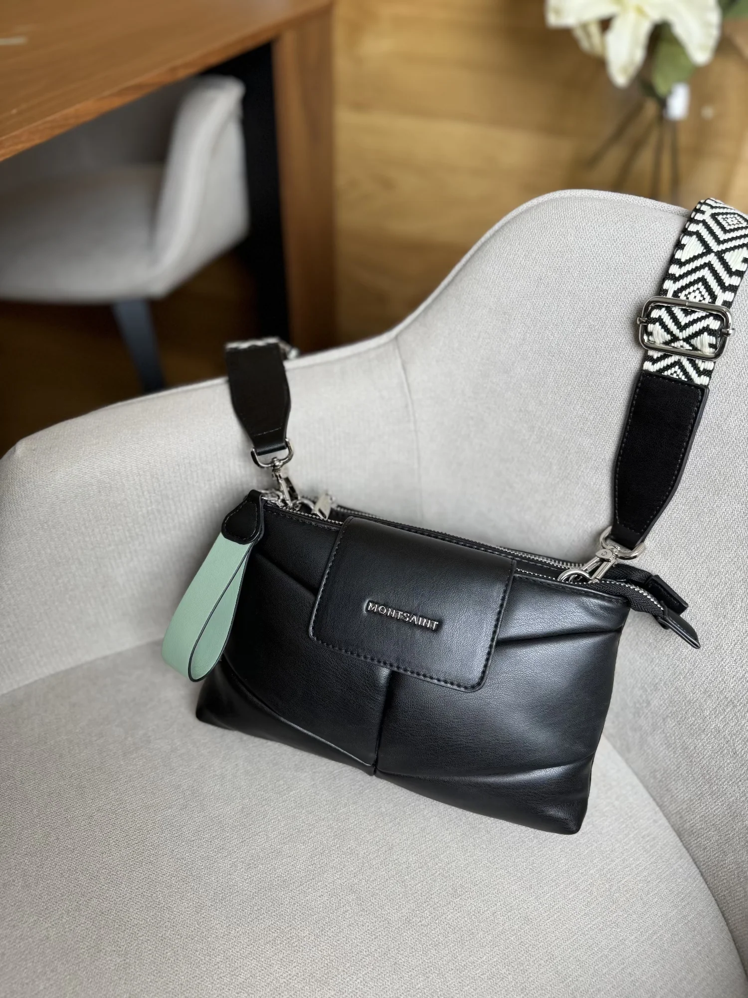 Bandolera Montsaint Sublime Negro - Imagen 3