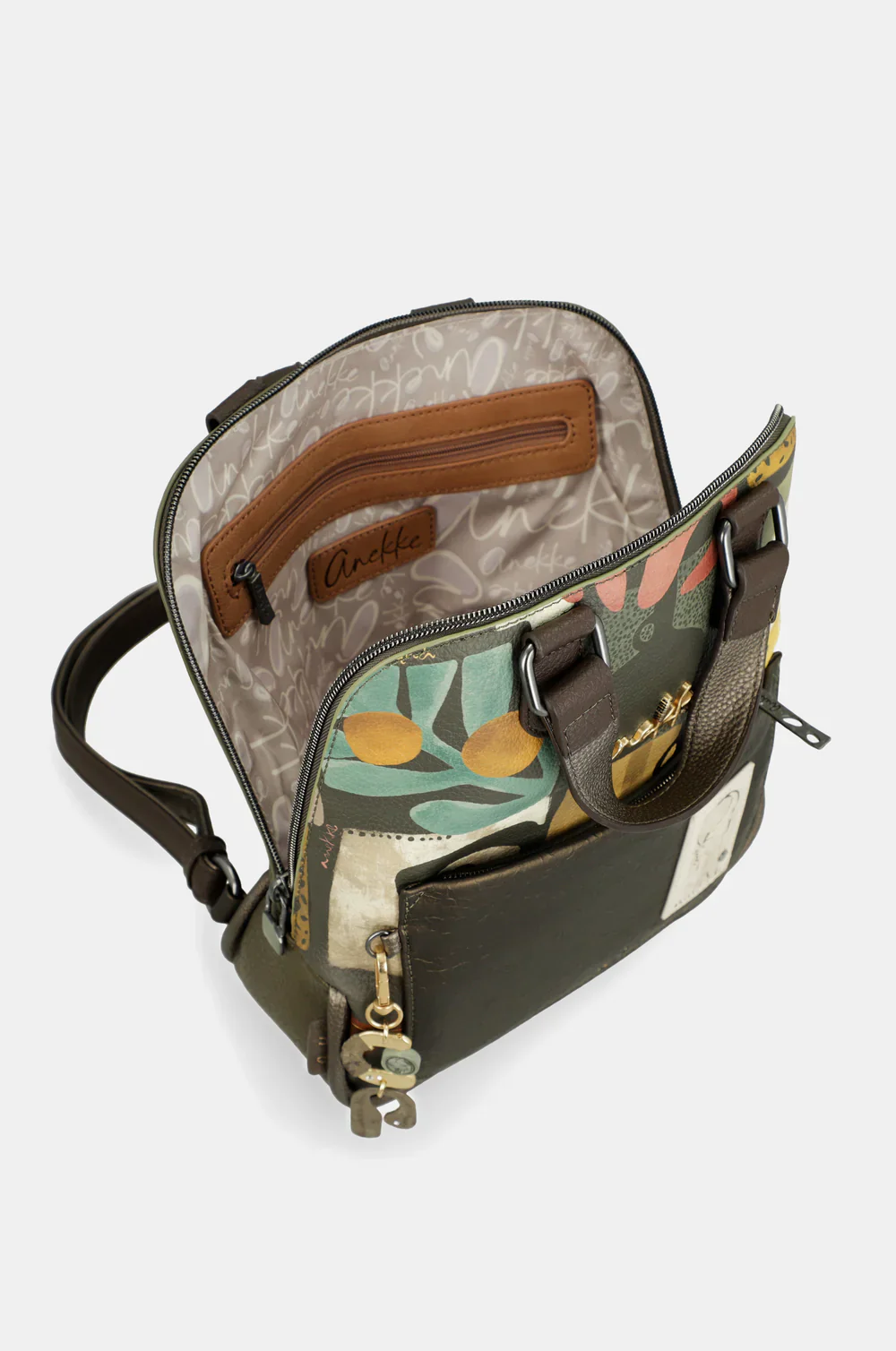 Mochila estampada con asa corta Anekke Amphora - Imagen 7