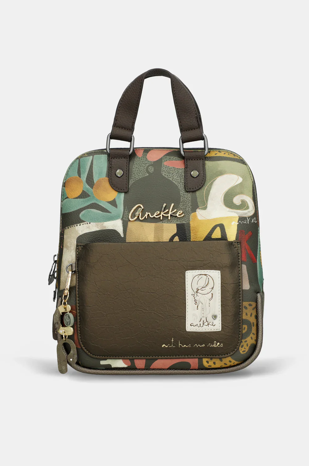 Mochila estampada con asa corta Anekke Amphora - Imagen 4