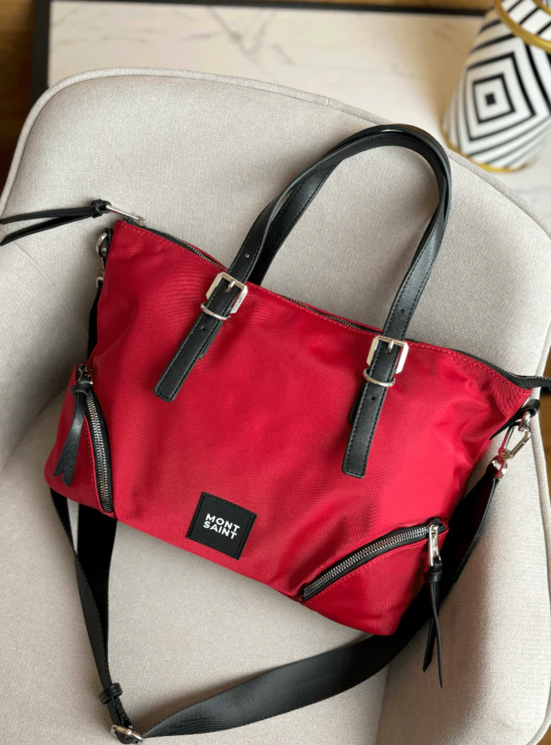 Bolso Shopper con Bandolera Montsaint Scarlet - Imagen 3