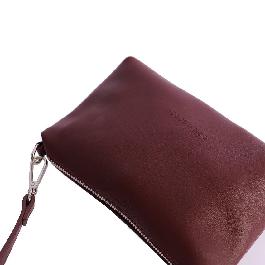 Bolso de mano con Bandolera Don Algodón Urbana Chic Burdeos - Imagen 8