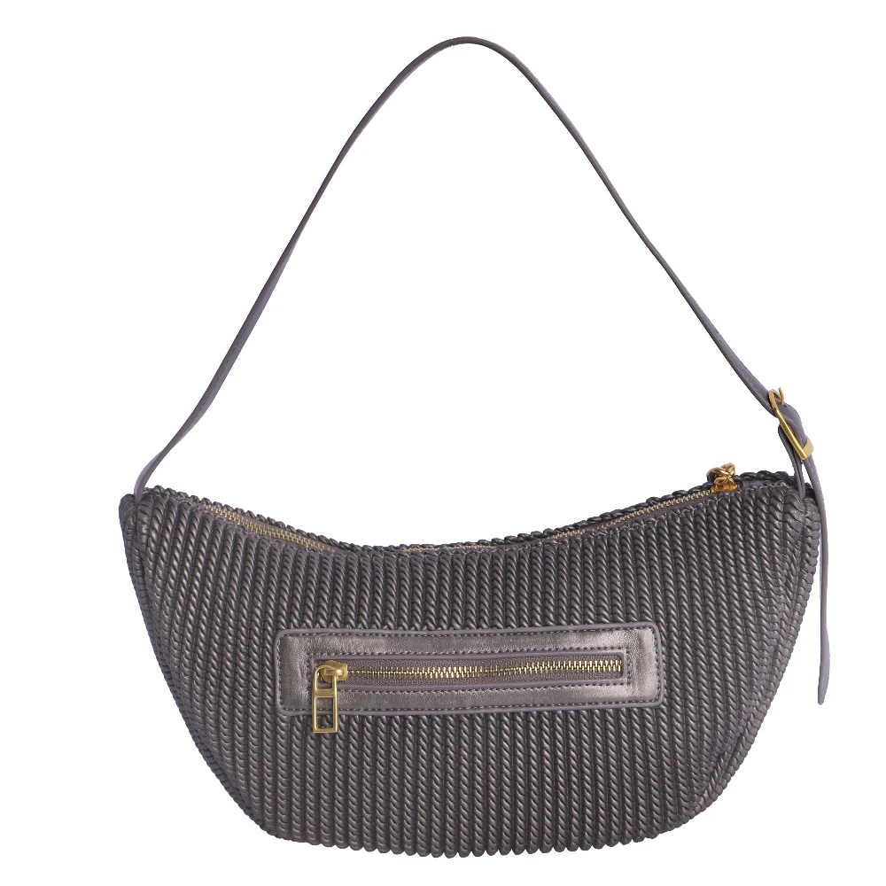 Bandolera Don Algodón Wave Gris - Imagen 4