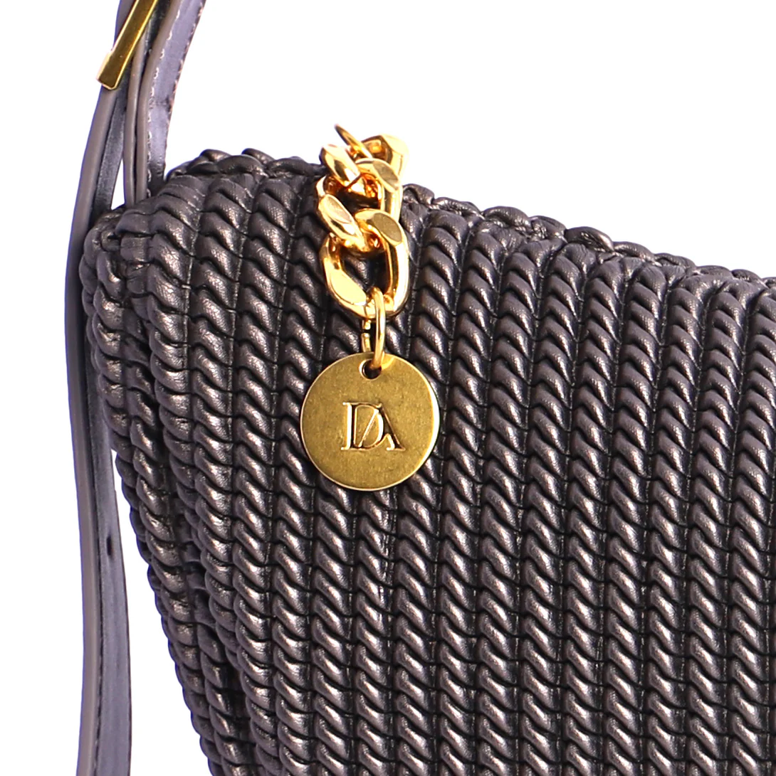 Bandolera Don Algodón Wave Gris - Imagen 5