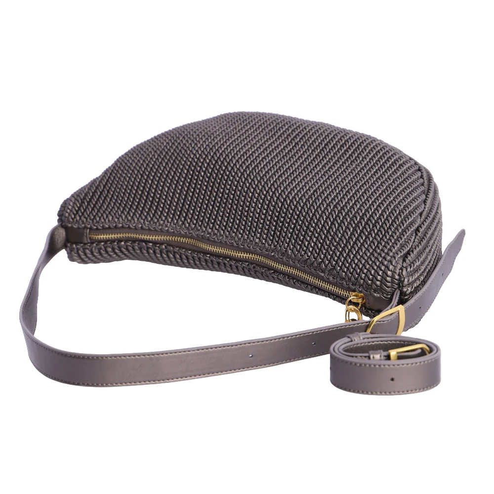 Bandolera Don Algodón Wave Gris - Imagen 6