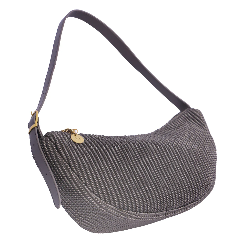 Bandolera Don Algodón Wave Gris - Imagen 7