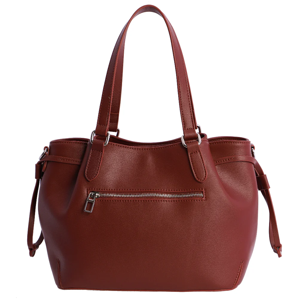 Bolso con Bandolera Don Algodón Vinculo Terracota - Imagen 4