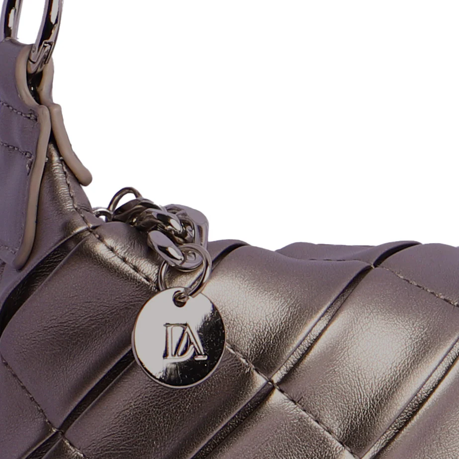 Bandolera Don Algodón Trama Estaño - Imagen 5