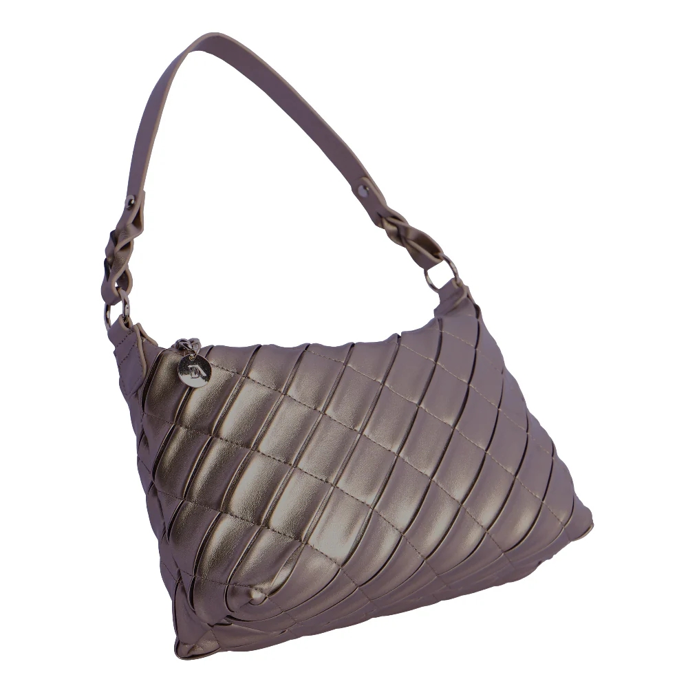 Bandolera Don Algodón Trama Estaño - Imagen 8