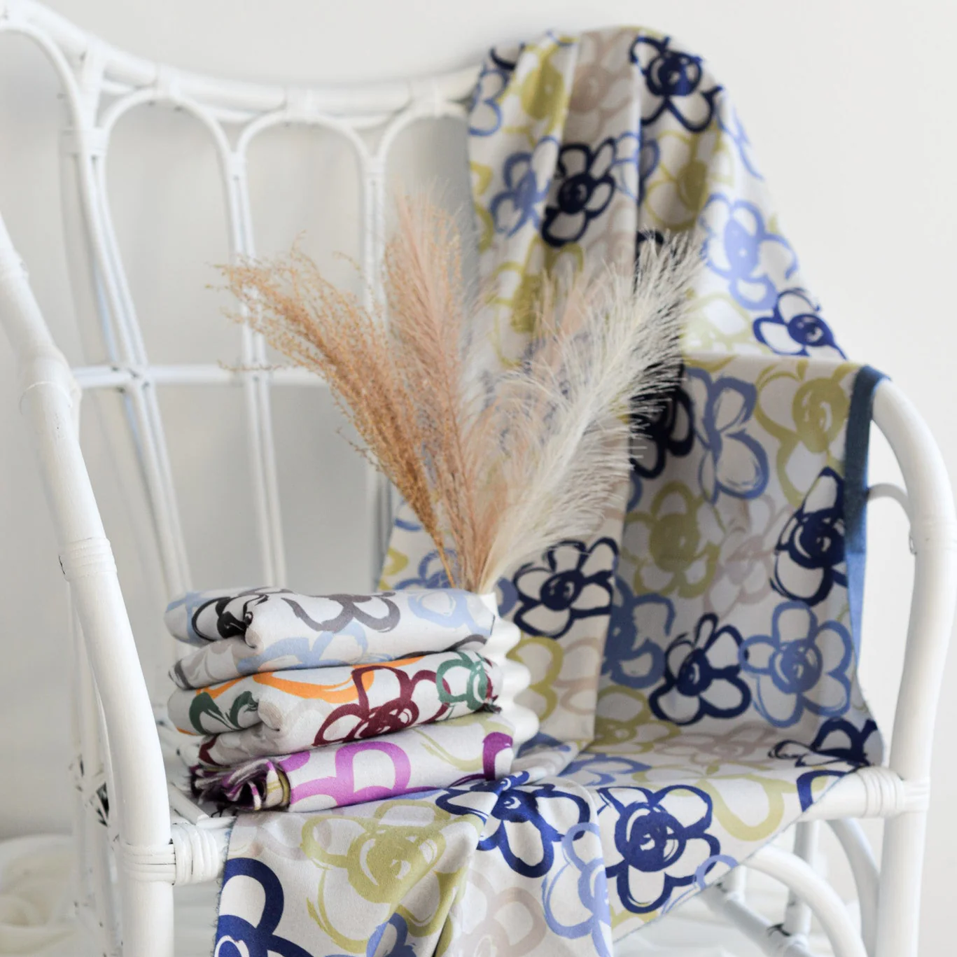 Pashmina Noco Flor Graffiti - Imagen 2