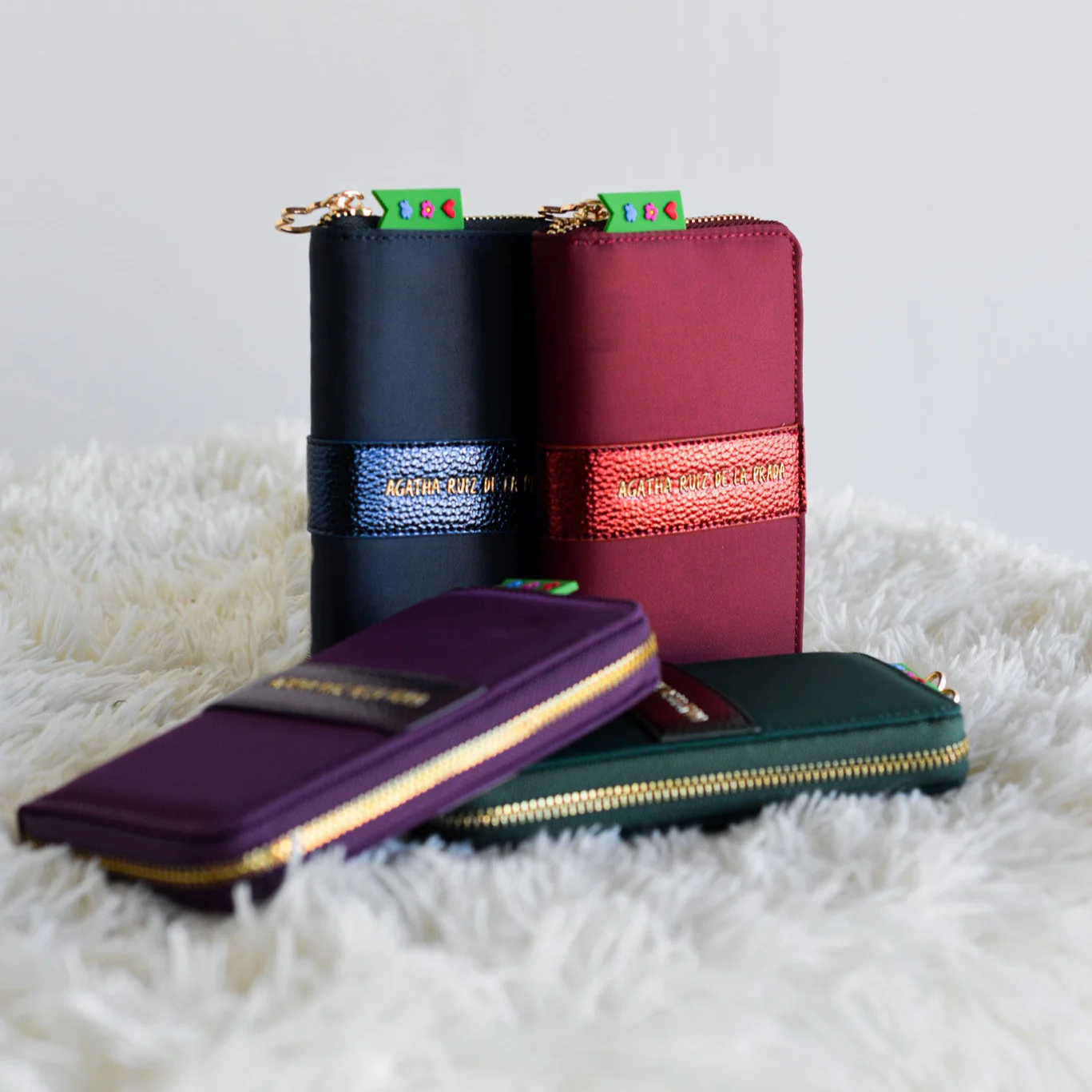 Cartera nylon metalizada Agatha Ruiz de la Prada - Imagen 2