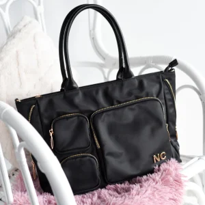 Shopper nylon bolsillos Noco Negro