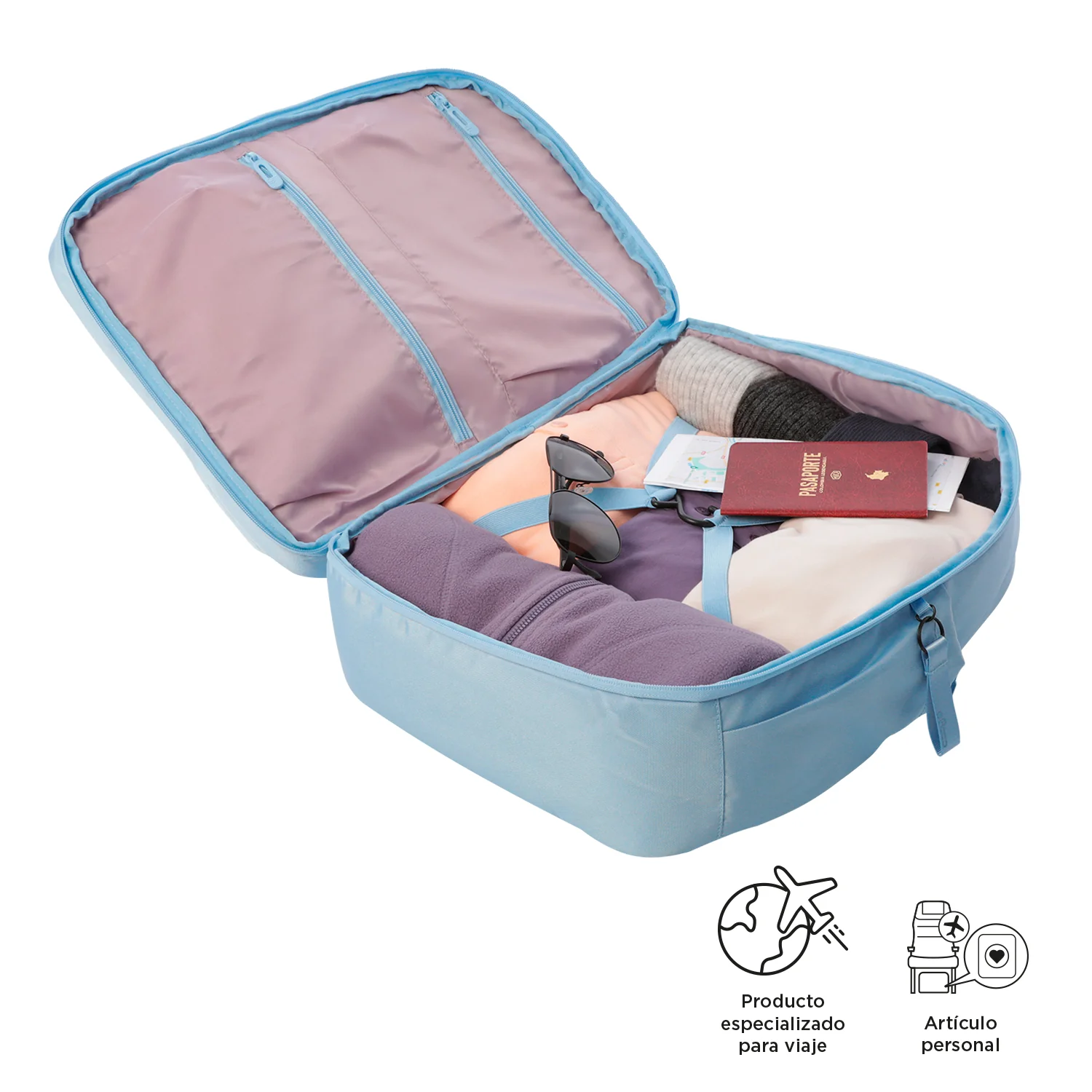 Mochila Porta Ordenador 16" Totto Elan Travel - Angel Falls - Imagen 7