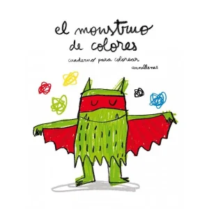 LIBRO EL MONSTRUO DE COLORES PARA COLOREAR