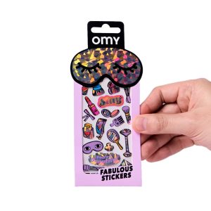 Pegatinas Fluorescentes Iconic Make Up OMY