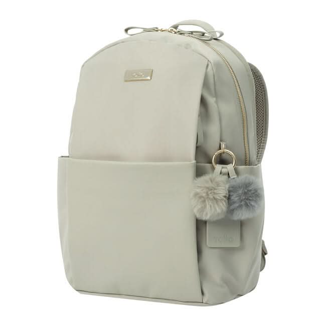 Mochila mujer para portátil 14" Totto Adelaide Gris - Imagen 3