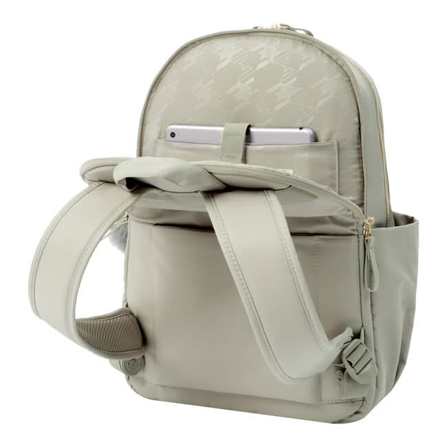 Mochila mujer para portátil 14" Totto Adelaide Gris - Imagen 8