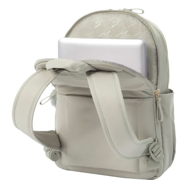 Mochila mujer para portátil 14" Totto Adelaide Gris - Imagen 9