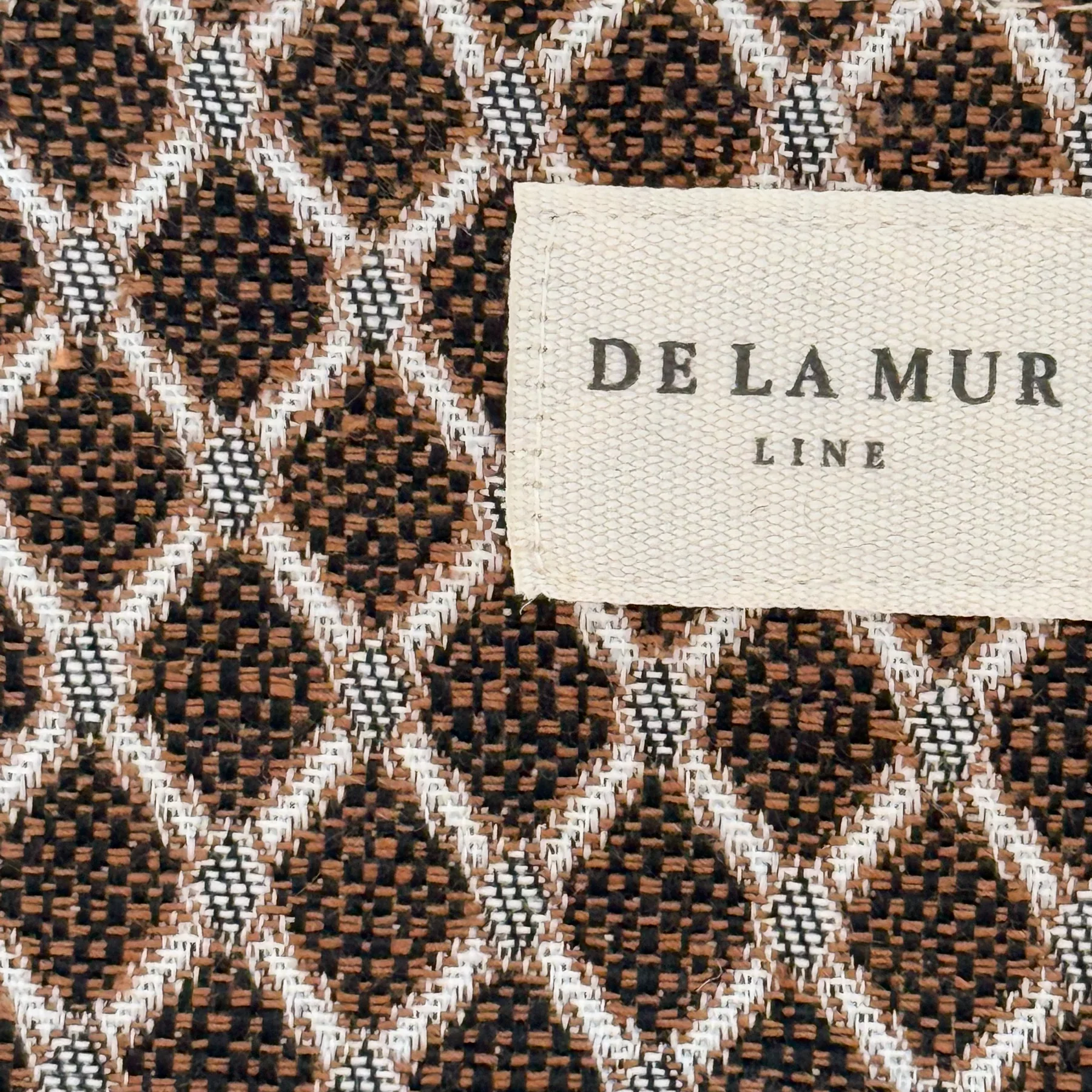 Bolsito de tela porta móvil DeLaMurLine Cobre - Imagen 3