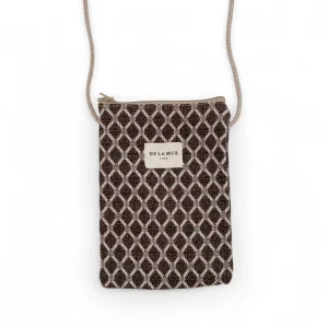 Bolsito de tela porta móvil DeLaMurLine Cobre