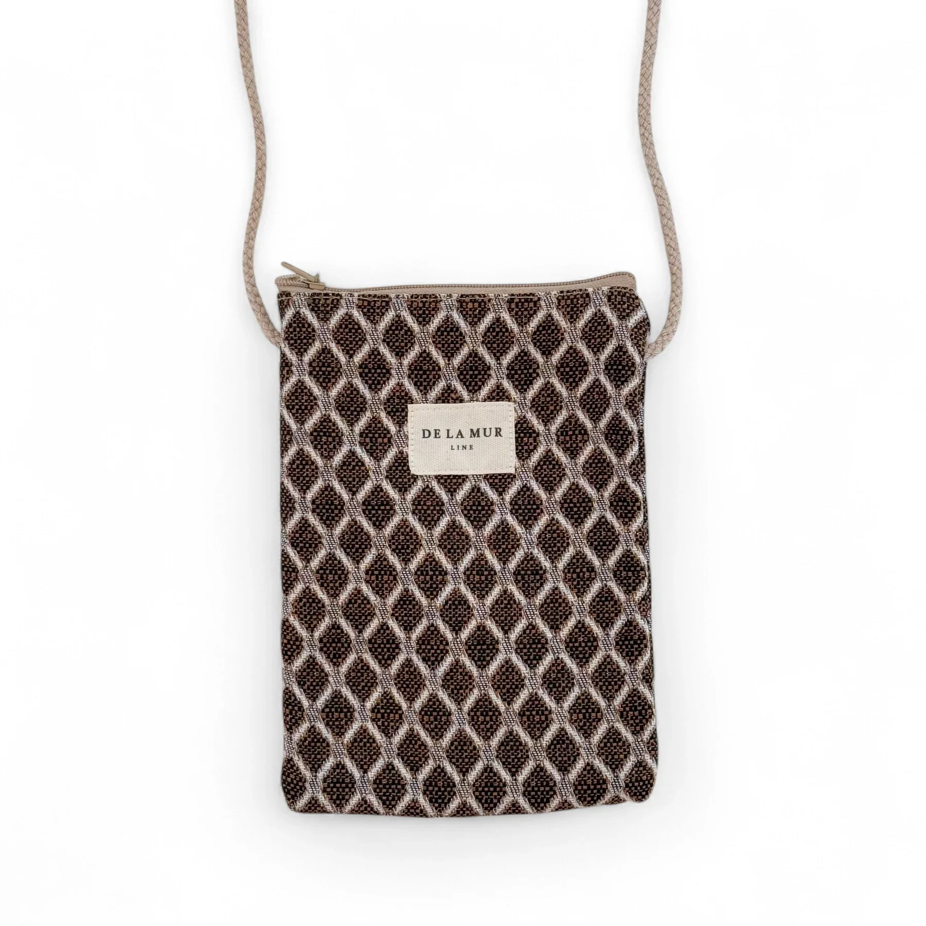 Bolsito de tela porta móvil DeLaMurLine Cobre