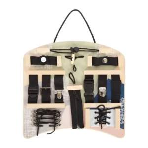 TABLERO DE MOTRICIDAD ABERTURAS Y FIJACIONES MONTESSORI