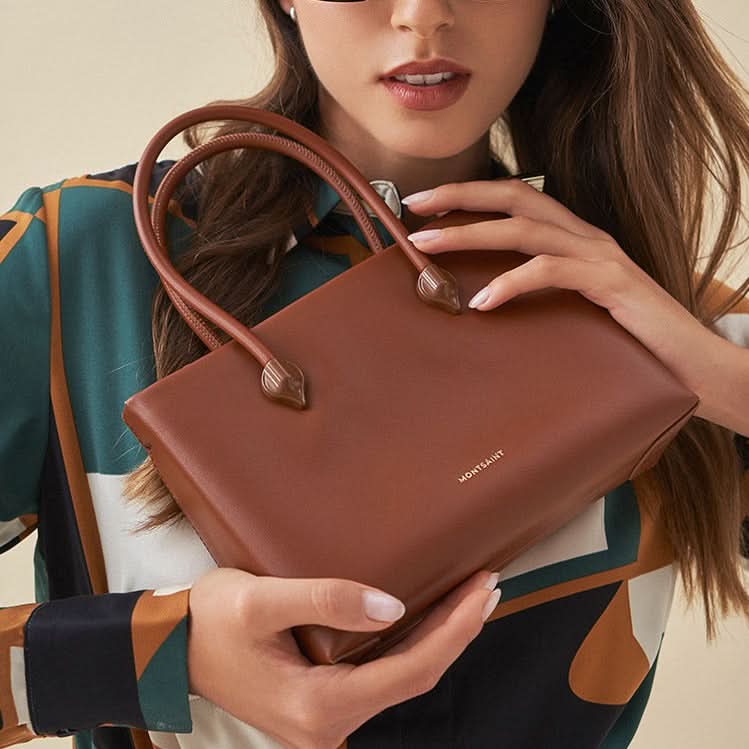 Bolso bandolera Montsaint Iconic Camel - Imagen 2