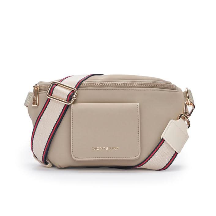 Bandolera con espejo Montsaint Vanity Beige