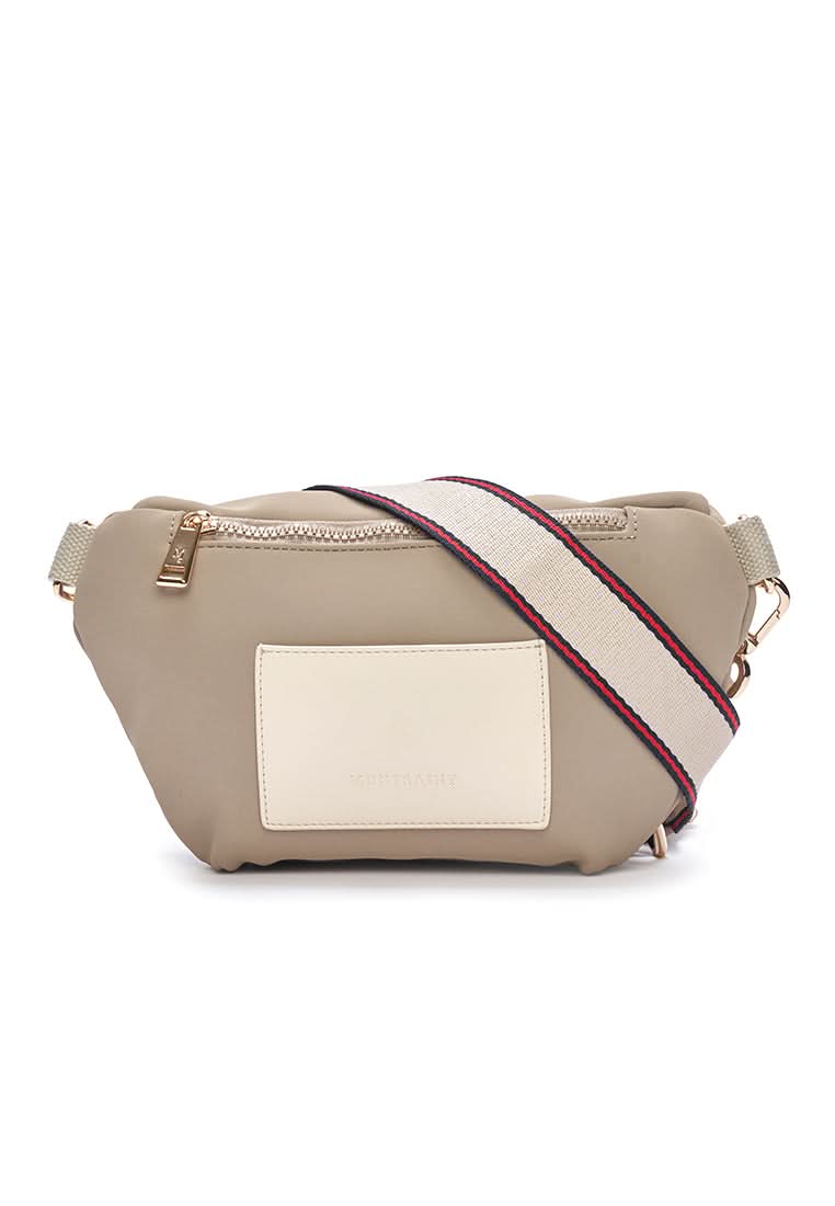 Bandolera con espejo Montsaint Vanity Beige - Imagen 8