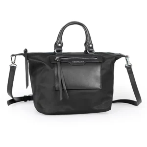Bolso Shopper con Bandolera Montsaint Nevasca Negro