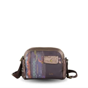 Bandolera pequeña Ventis Artline Marrón