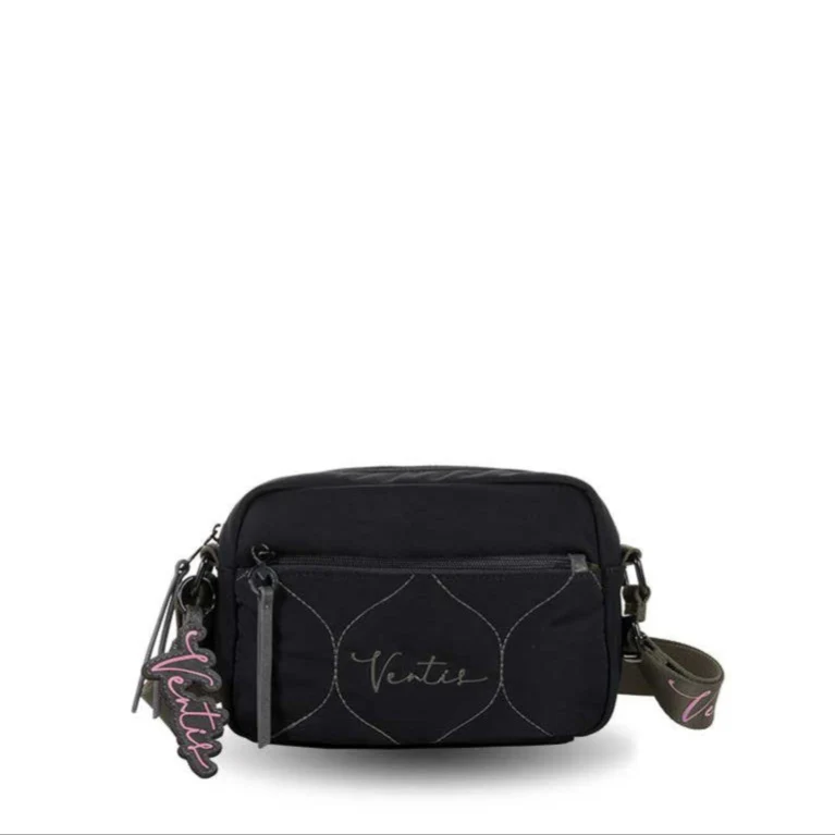 Bandolera pequeña Ventis Soft Negro - Imagen 2