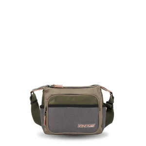 Bandolera doble compartimento Ventis Explorer Taupe