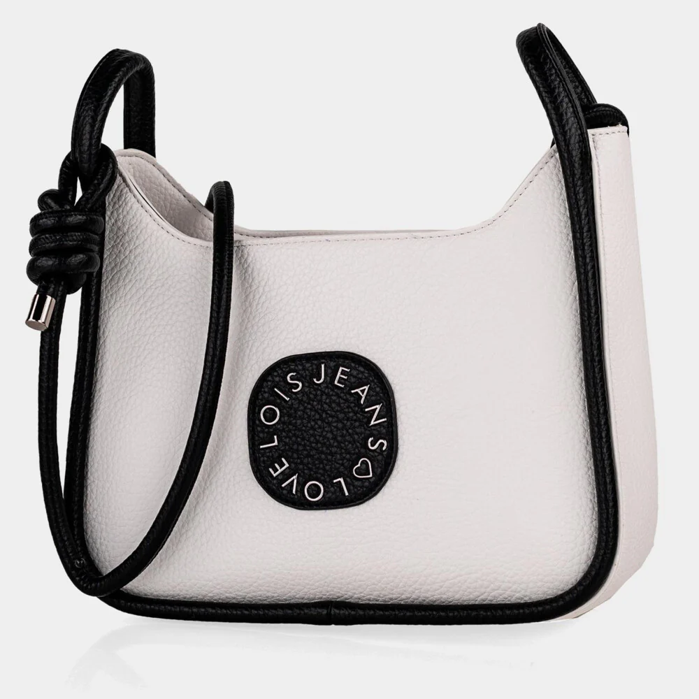 Bolso Bandolera Lois Duluth Blanco/Negro - Imagen 2