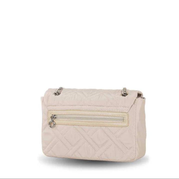 Bolso Bandolera Devota & Lomba Hasp color Arena - Imagen 4