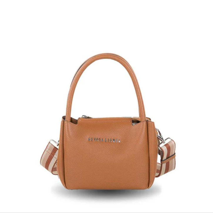 Bolso pequeño de Mano con Bandolera Devota & Lomba Inner color Whisky - Imagen 3