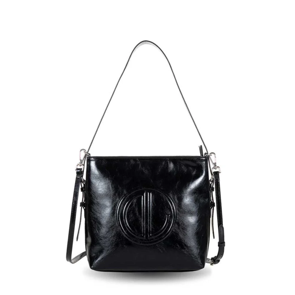 Bolso con Bandolera Devota & Lomba Sleek Negro - Imagen 4