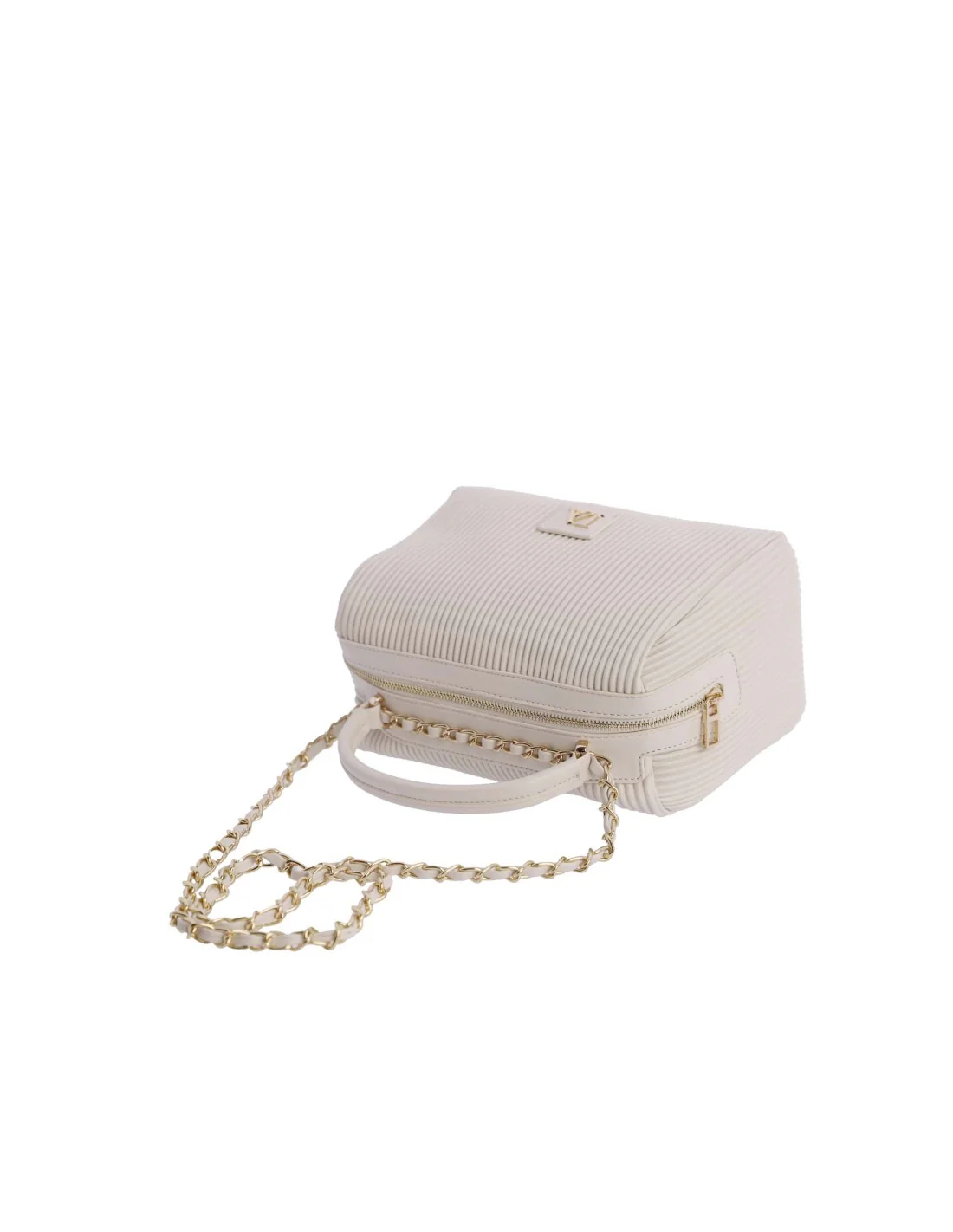 Bolso de Mano con Bandolera Don Algodón Noemi Marfil - Imagen 5