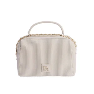 Bolso de Mano con Bandolera Don Algodón Noemi Marfil